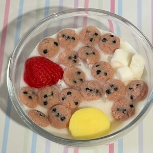 9 oz 3 Wick Cookie Krisp Cereal Bowl Candle